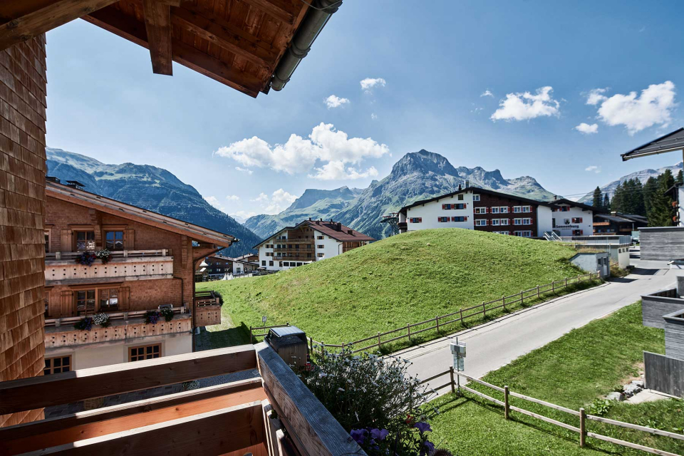 Kriegerhorn Appartement view summer