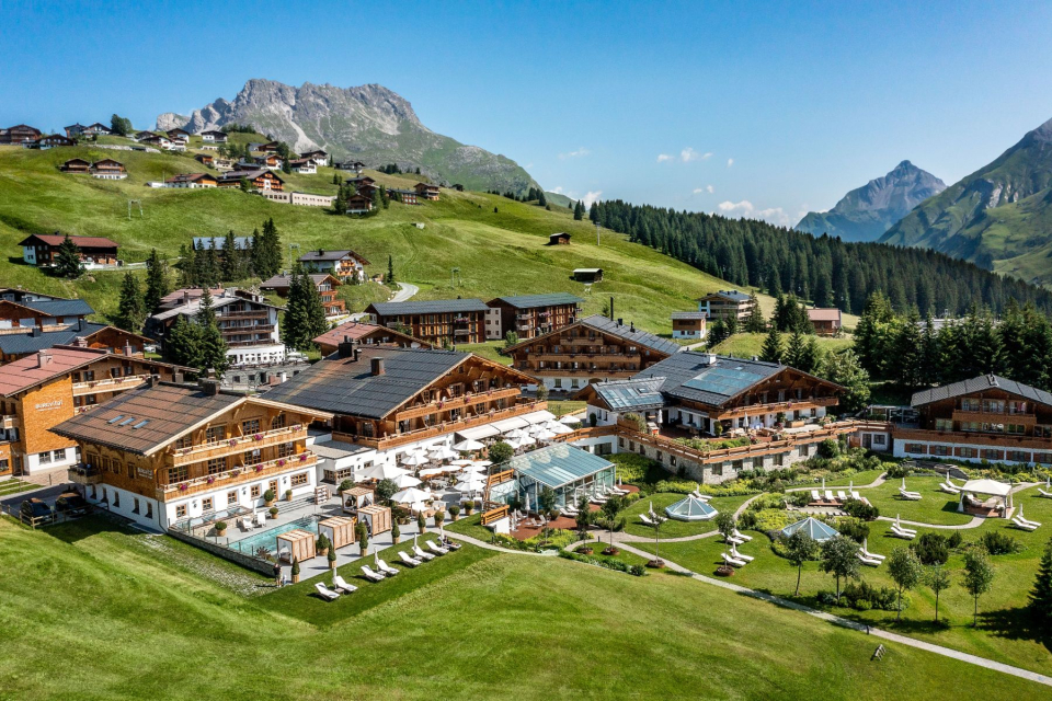Oberlech in summer