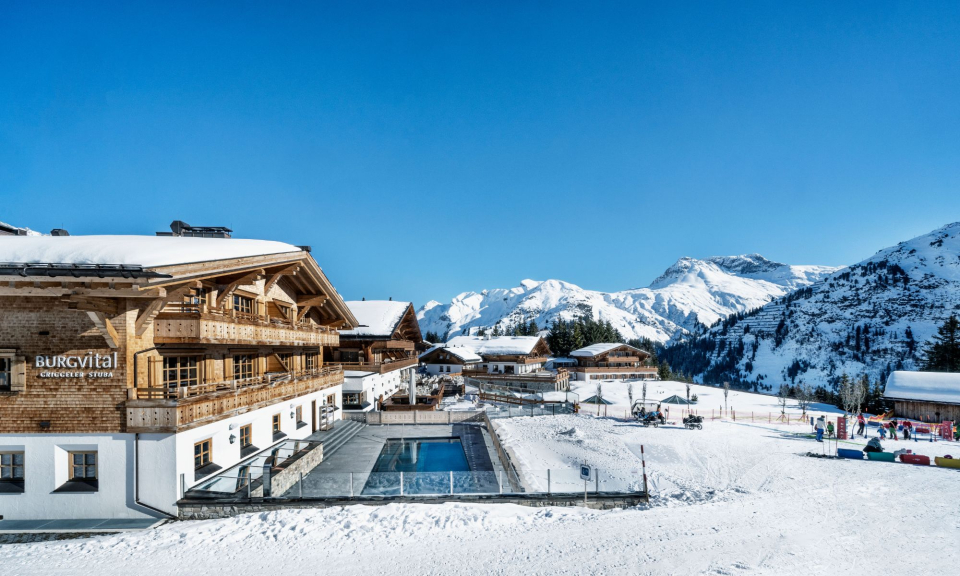 Burg Vital Resort im Winter